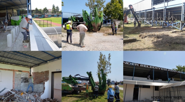 Hendek Atatürk Stadı 3’ncü Lige Hazırlanıyor 