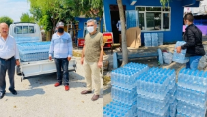 Hendek CHP ve Gelecek Partisi İlçe Başkanlarından Turanlar'a geçmiş olsun ziyaret