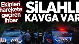 Hendek'te Jandarma Ve Sağlık Ekiplerini Harekete Geçiren Silahlı kavga' ihbarı