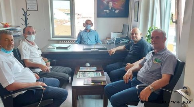 Hendek Tüm Muhtarlar Derneği İlçe Sağlık Müdürlüğünü Ziyaret Etti