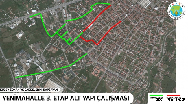 Hendek Yeni Mahallede Alt Yapı Adım Adım Güçleniyor