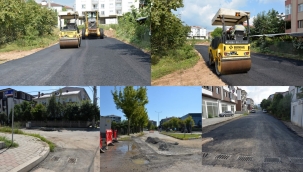 Hendek Yeni Mahallede Altyapı Bitti Asfalt Başladı 