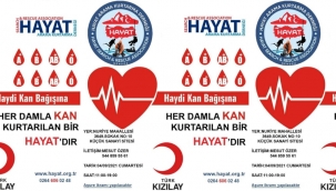 Hendek Hayat Arama Kurtarma Derneği'nden kan bağışı daveti