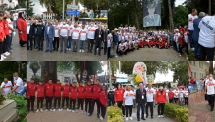 Hendek'te Anlamlı Turnuva öncesi Şehit A. Gaffar Okkan düzenlenen programla anıldı