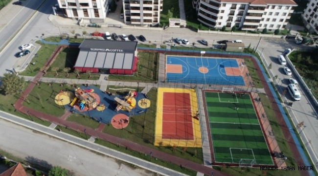 Hendek Yenimahalle Alparslan Türkeş Parkı Mahalleye Değer Kattı