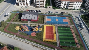 Hendek Yenimahalle Alparslan Türkeş Parkı Mahalleye Değer Kattı