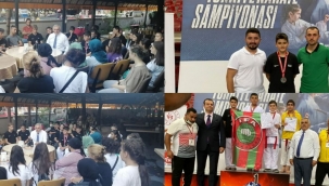 Hendekli Karateciler Kayseri'den iki madalya ile döndüler