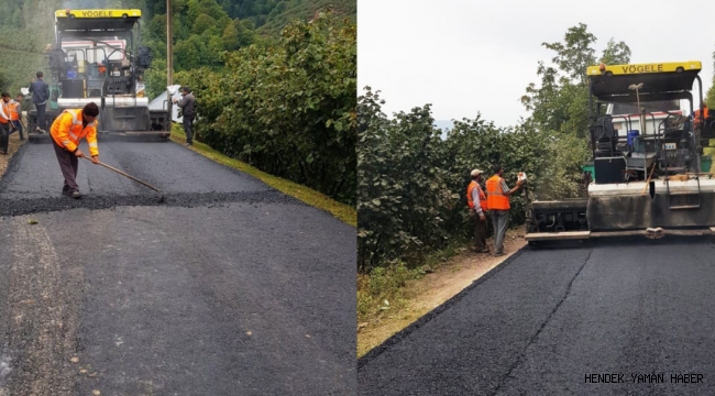 Sakarya Büyükşehir Hendek’te 4 mahalleyi daha asfalta kavuşturdu