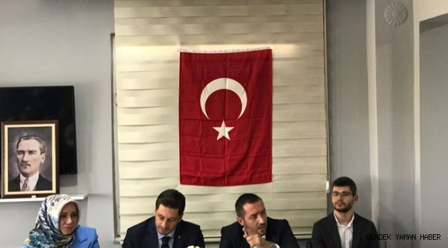 Hendek Ak Parti Ekim Ayı Daraltılmış Danışma Meclis Toplantısında Bir Araya Geldi