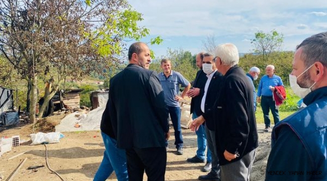 Hendek CHP'den Geçmiş Olsun Ziyareti 