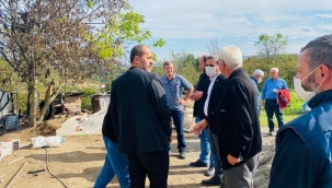 Hendek CHP'den Geçmiş Olsun Ziyareti 