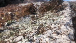 Hendek Dikmen Yaylasına İlk Kar Düştü 