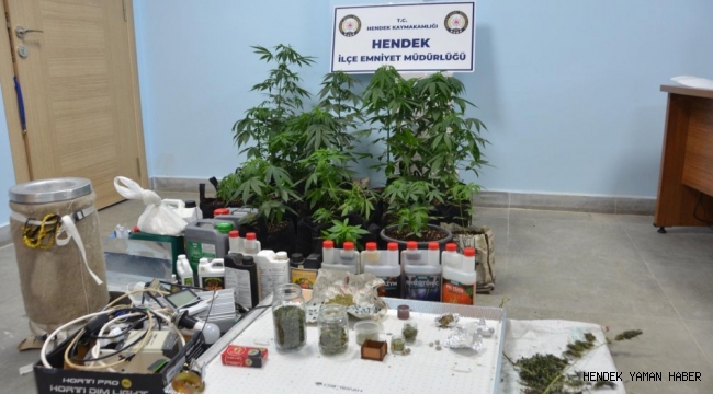 Uyuşturucu İmalathanesine Baskın 1 gözaltı