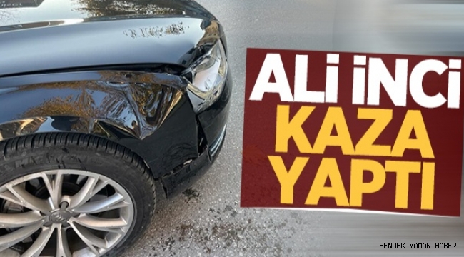 Ak Parti Yerel Yönetimler Başkan Yardımcısı Ali İnci kaza yaptı