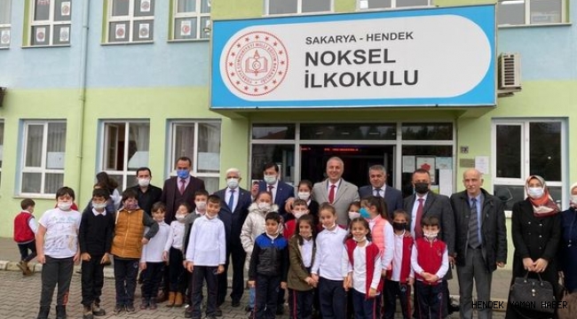 Başkan Babaoğlun'dan Noksel İlköğretim Okuluna Sürpriz Ziyaret 