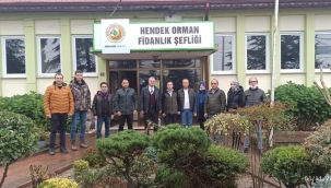 Geyve İşletme Müdürlüğünden Hendek Fidanlık Şefliğine Ziyaret