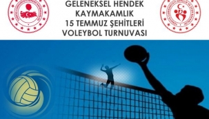 Hendek Geleneksel Kaymakamlık Voleybol Turnuvasında Fikstür belli oldu
