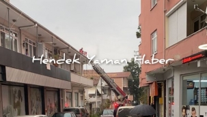 Hendek’te Baca Yangını Kısa Süreli Paniğe Neden Oldu 