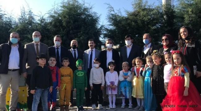 Hendek Yenimahalle Anaokulunda Robotik-Kodlama-STEM Atölyesi” nin açılışı yapıldı.