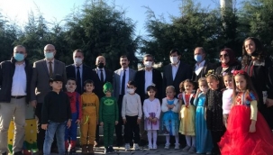 Hendek Yenimahalle Anaokulunda Robotik-Kodlama-STEM Atölyesi” nin açılışı yapıldı.