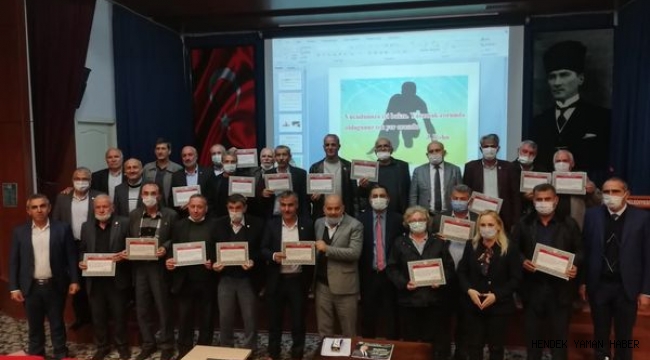 MUHTARLARA SAĞLIKTA GELİŞİM EĞİTİMLERİ VERİLDİ