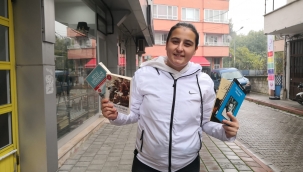 Şampiyon Sporcu Özgenur AVCIL' dan  Bir Sosyal Sorumluluk projesi daha,