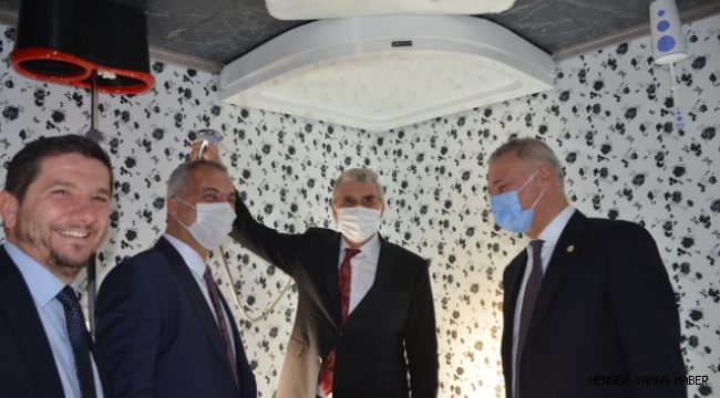 Şehirde ilk olan projeye açılışta yoğun ilgi