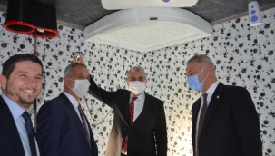 Şehirde ilk olan projeye açılışta yoğun ilgi