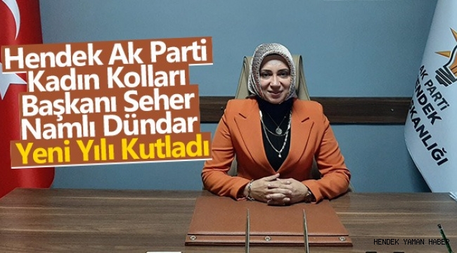 Başkan Seher Namlı Dündar’dan Yeni Yıl Mesajı