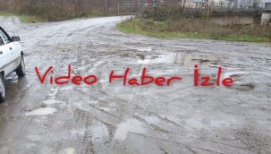 Burası Hendek Çağlayan Görüntüler Bugün Çekildi Vatandaşın Yol Tepkisi