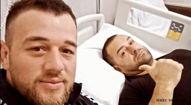 GAZANFER KAHVECİ BEL FITIĞI AMELİYATI OLDU