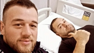 GAZANFER KAHVECİ BEL FITIĞI AMELİYATI OLDU