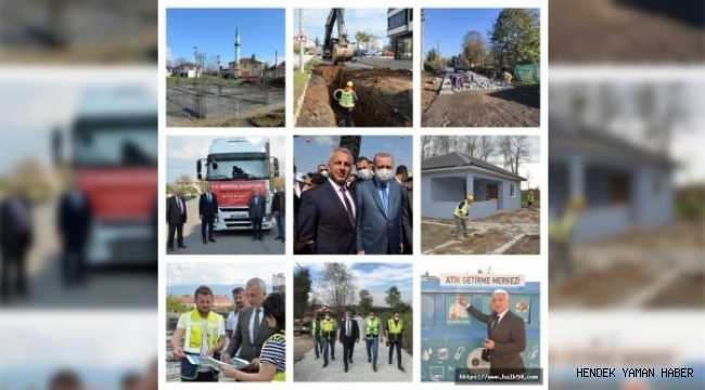Hendek Belediye Başkanı Turgut Babaoğlu 2021 yılında yapılan hizmetleri tek tek anlattı