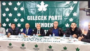 Hendek Gelecek Partisi İl Başkanı Fatih SEVİNDİK'i ağırladı. 