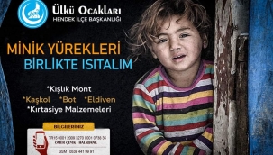 Hendek Ülkü Ocaklarından Minik Yürekleri Birlikte Isıtalım Kampanyası 