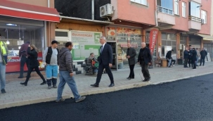 HENDEK YENİ MAHALLE BEŞTEPELER TAMAM SICAK ASFALT SERİMİ SÜRECEK 