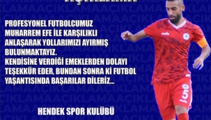 Pürüzler Giderildi Kaptan Muharrem Efe Takımdan Ayrıldı