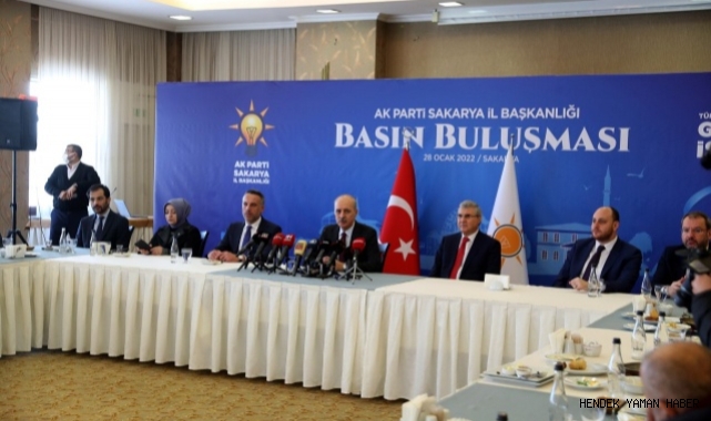 AK Parti Genel Başkanvekili Numan Kurtulmuş Sakarya’da