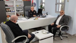 Ali İnci Hendek Emniyet Müdürü Şevket İlhan'ı Ziyaret Etti
