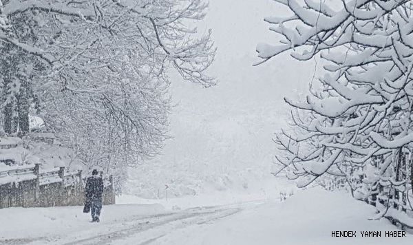 Aman Dikkat Kuvvetli Kar Yağışı Geliyor