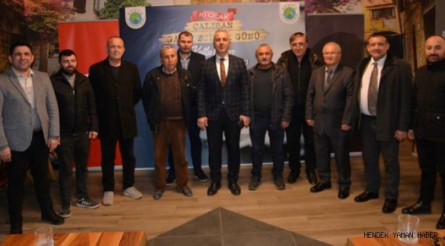 BAŞKAN BABAOĞLU GAZETECİLERLE BULUŞTU