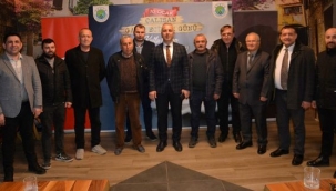 BAŞKAN BABAOĞLU GAZETECİLERLE BULUŞTU