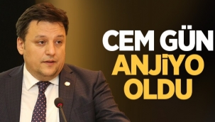 Cem Gün  anjiyo oldu