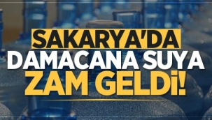 Damacana suya zam geldi!