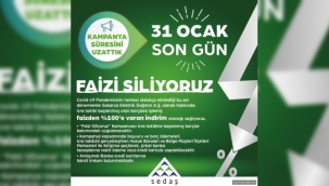 Faizi Siliyoruz” kampanyası 31 Ocak tarihine uzatıldı