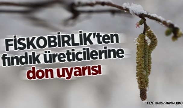 Fındık Üreticilerine Fiskobirlik'ten don uyarısı
