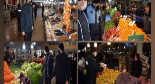 HENDEK SALI PAZARINDA YOĞUN DENETİMLER SÜRÜYOR