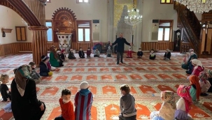 Hendek'te Çocuklara Namazgah Hediye Edildi