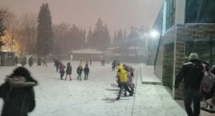 Hendek'te Eğitime Kar Engeli Okullar Tatil