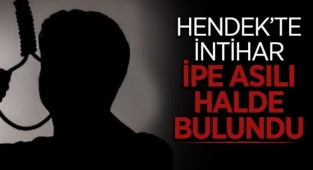 Hendek'te yaşamına son verdi